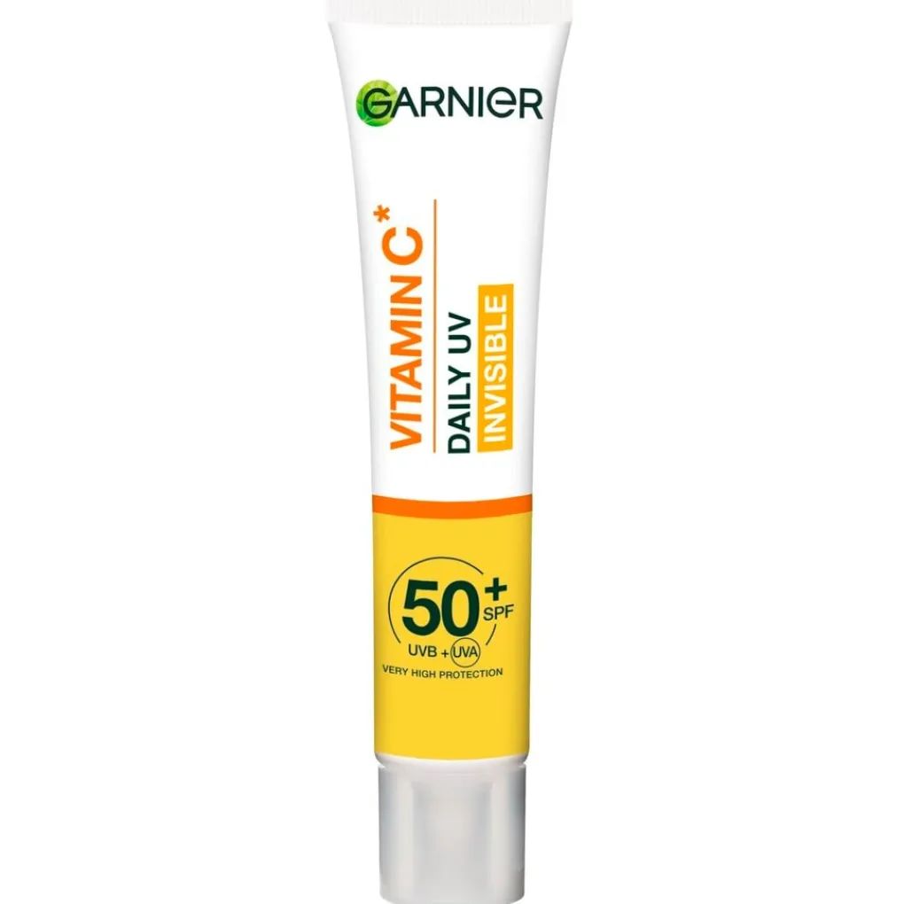 Garnier Skin Naturals Dagcreme>Garnier Vitamine C SPF50+ Invisible Anti-Pigmentvlekken Daily UV Fluid