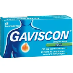 Gaviscon Maag- En Of Darm>Munt Kauwtabletten