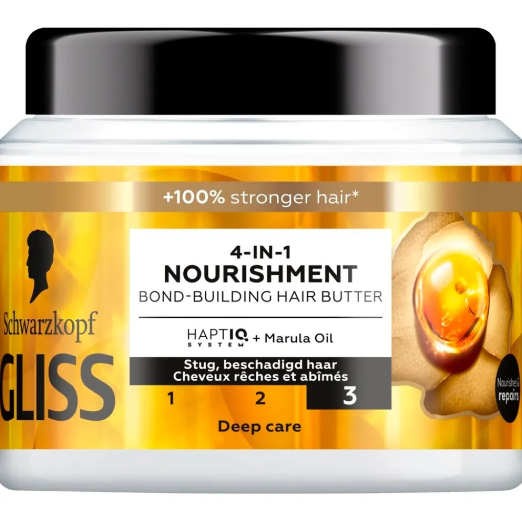 Gliss Haarmasker>4-In-1 Nourishment Bond-Building Haarmasker
