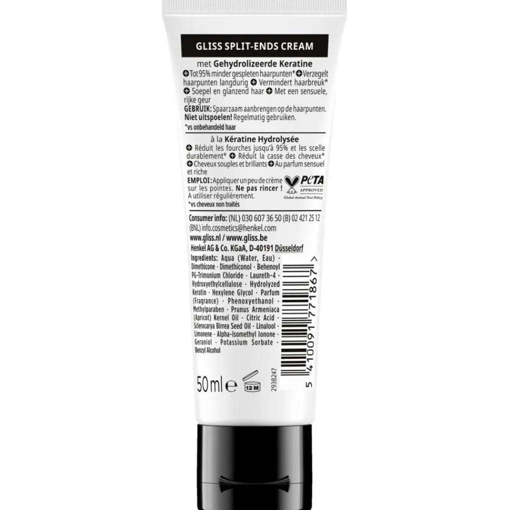 Gliss Haartreatment>Split-Ends Cream