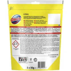 Glorix Toiletblokken>Power 5 Citrus Toiletblokken