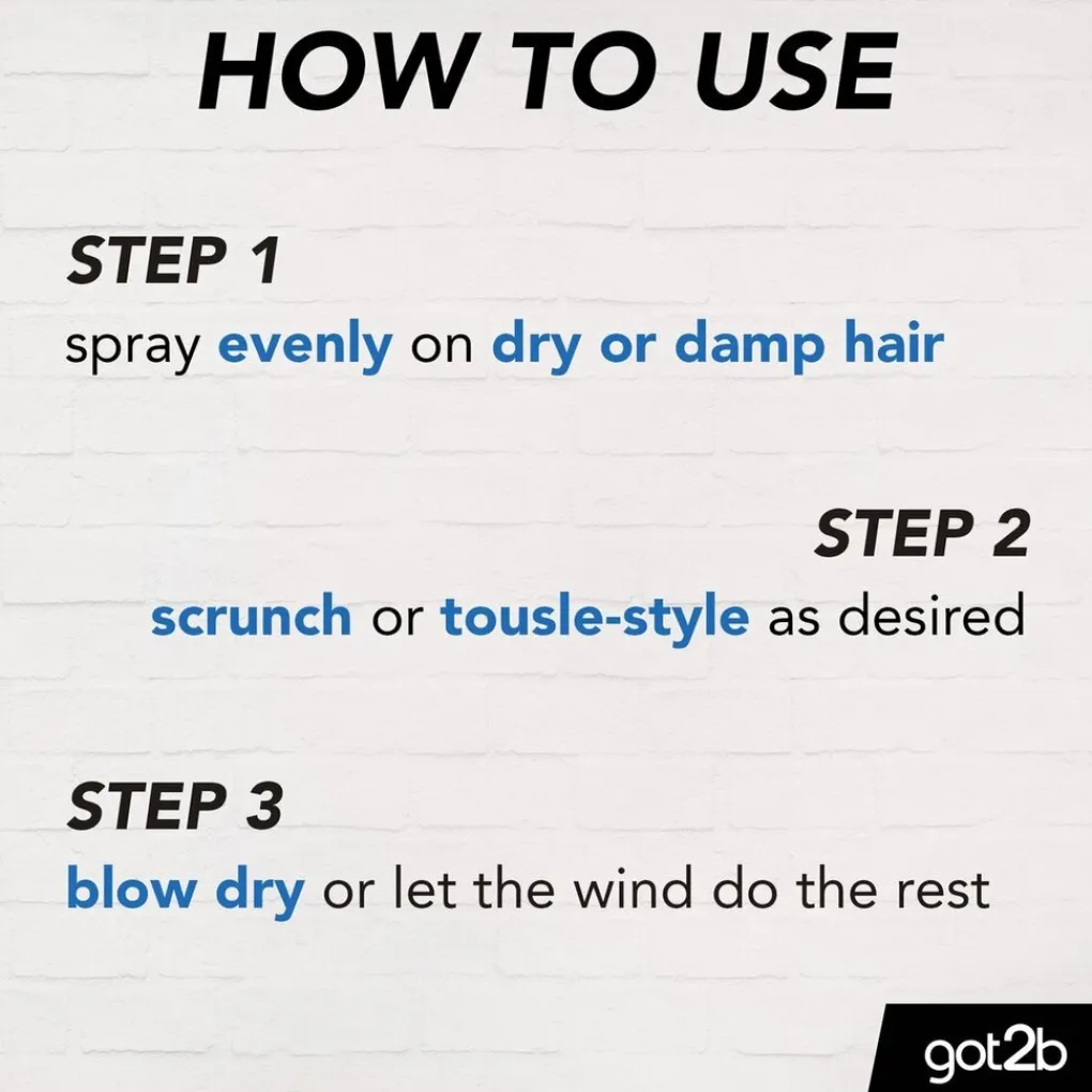 Got2B Haarlak>Beach Matt Texturizing Salt Spray