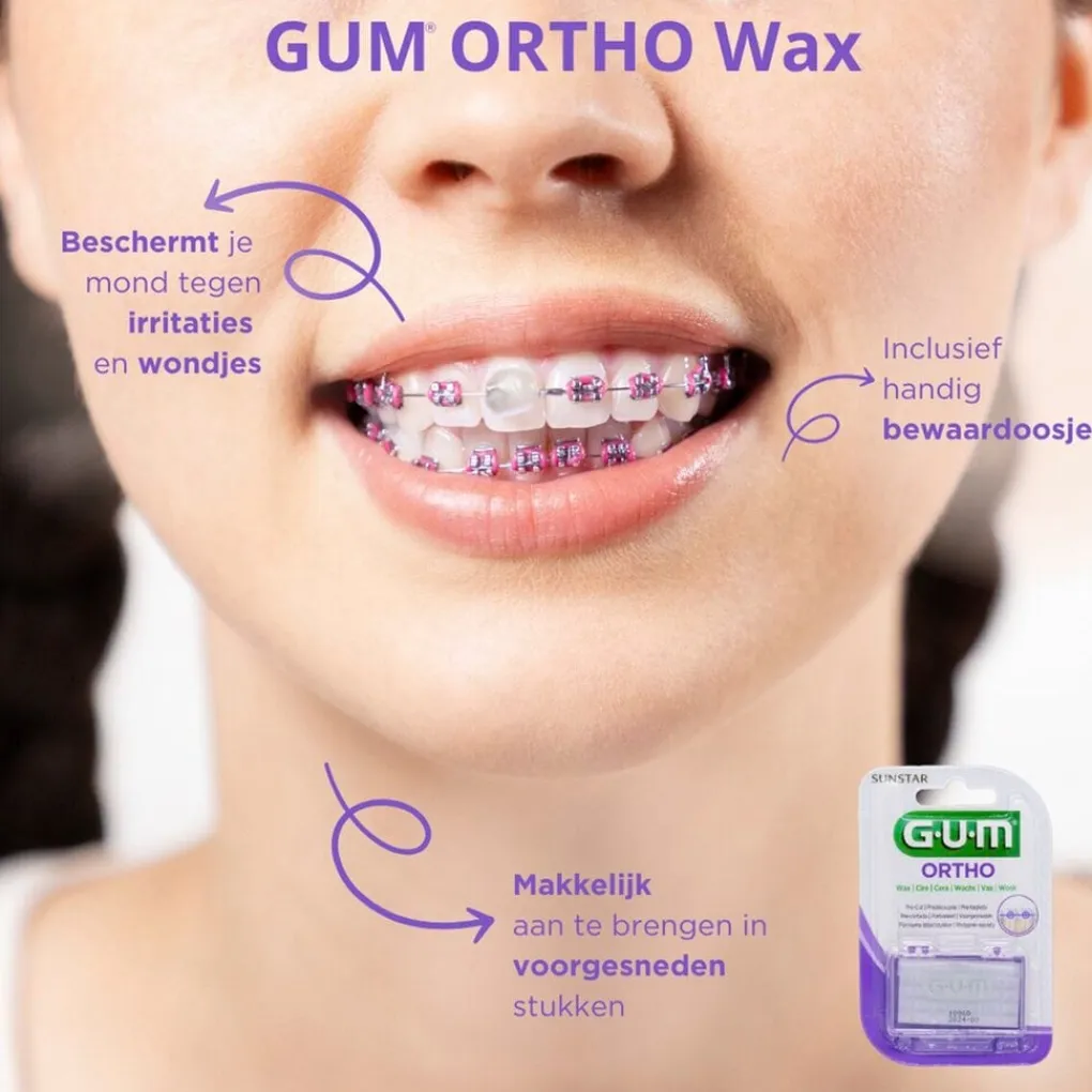 Gum Beugelverzorging>Ortho Wax