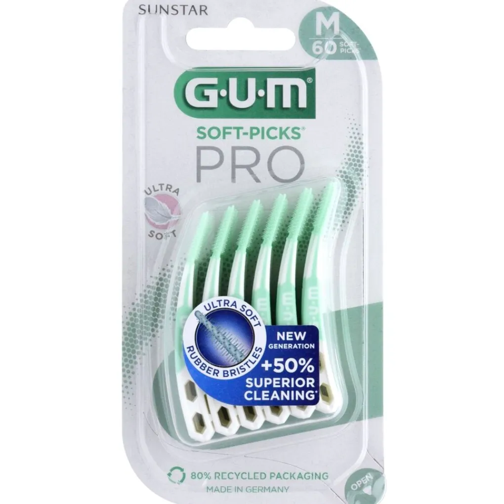 Gum Tandenstokers|Beugelverzorging>Soft-Picks Pro Interdentale Tandenstokers