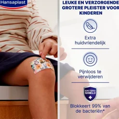 Hansaplast Pleisters>Sensitive Kids XL Pleisters