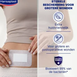 Hansaplast Pleisters>Sensitive XXL Pleisters