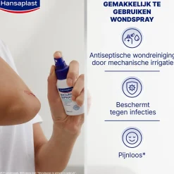 Hansaplast Wondontsmetting|Ehbo-Doos>Wondspray