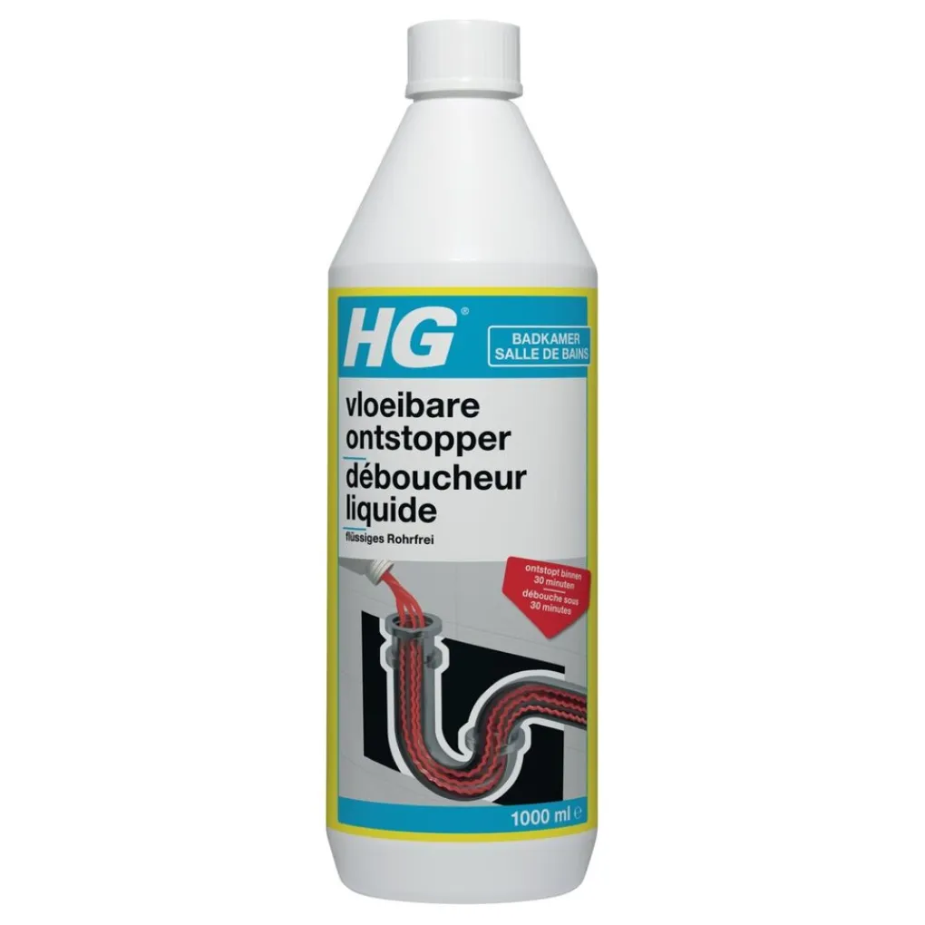 HG Schoonmaakmiddelen>Vloeibare Ontstopper