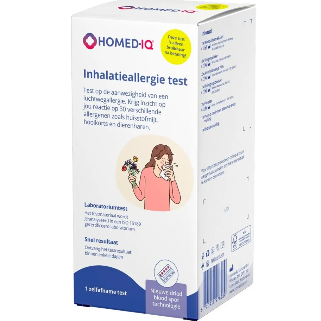 Homed-IQ Zelftesten>Inhalatieallergie Test