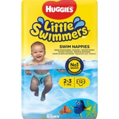 Huggies Zwemluiers>2-3 Little Swimmers 3-8 kg Zwemluiers