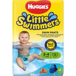 Huggies Zwemluiers>3-4 Little Swimmers 7-15kg Zwemluiers