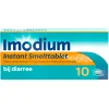 Imodium Maag- En Of Darm>Loperamide HCl 2mg Smelttabletten bij Diarree