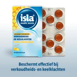 isla Luchtwegen>Medic Acute Citrus-Honing Keelpastilles