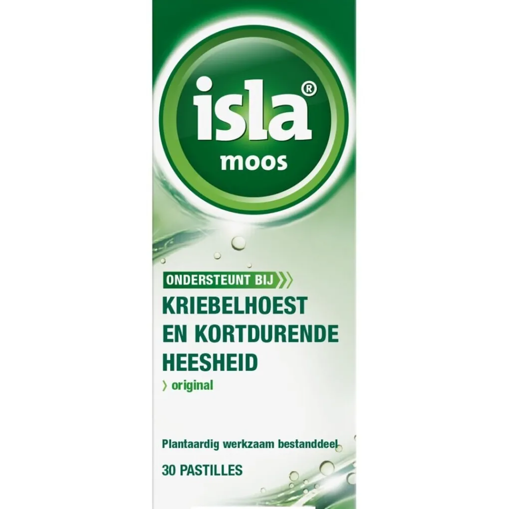 isla Luchtwegen>Moos Pastilles