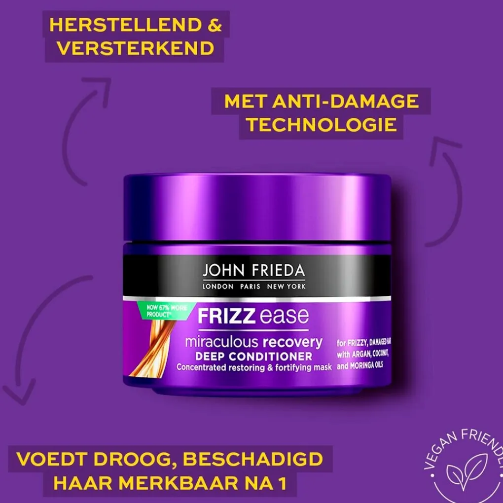 John Frieda Haarmasker|Conditioner>Frizz Ease Miraculous Recovery Deep Conditioner