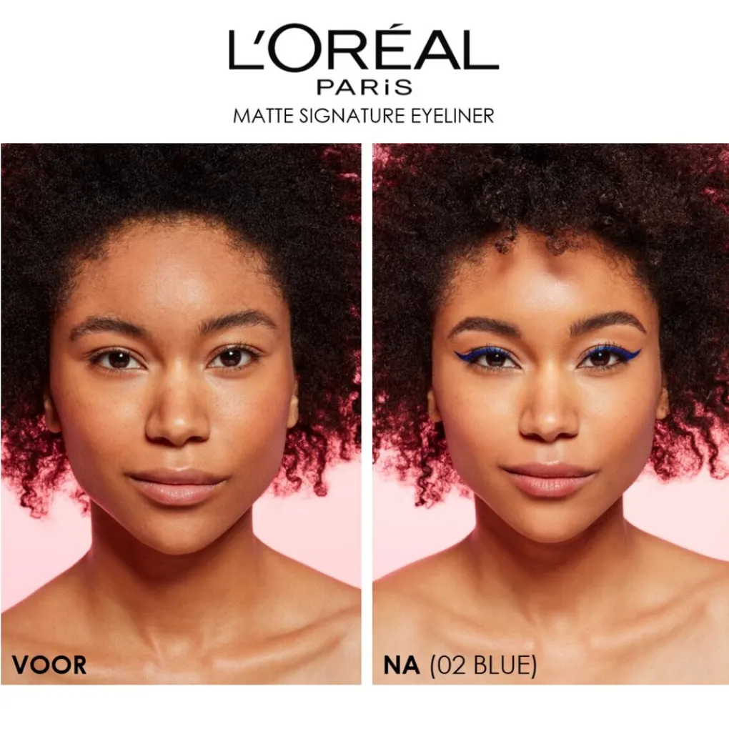L'Oreal Eyeliner>L Oréal Paris Matte Signature 01 Zwart Eyeliner