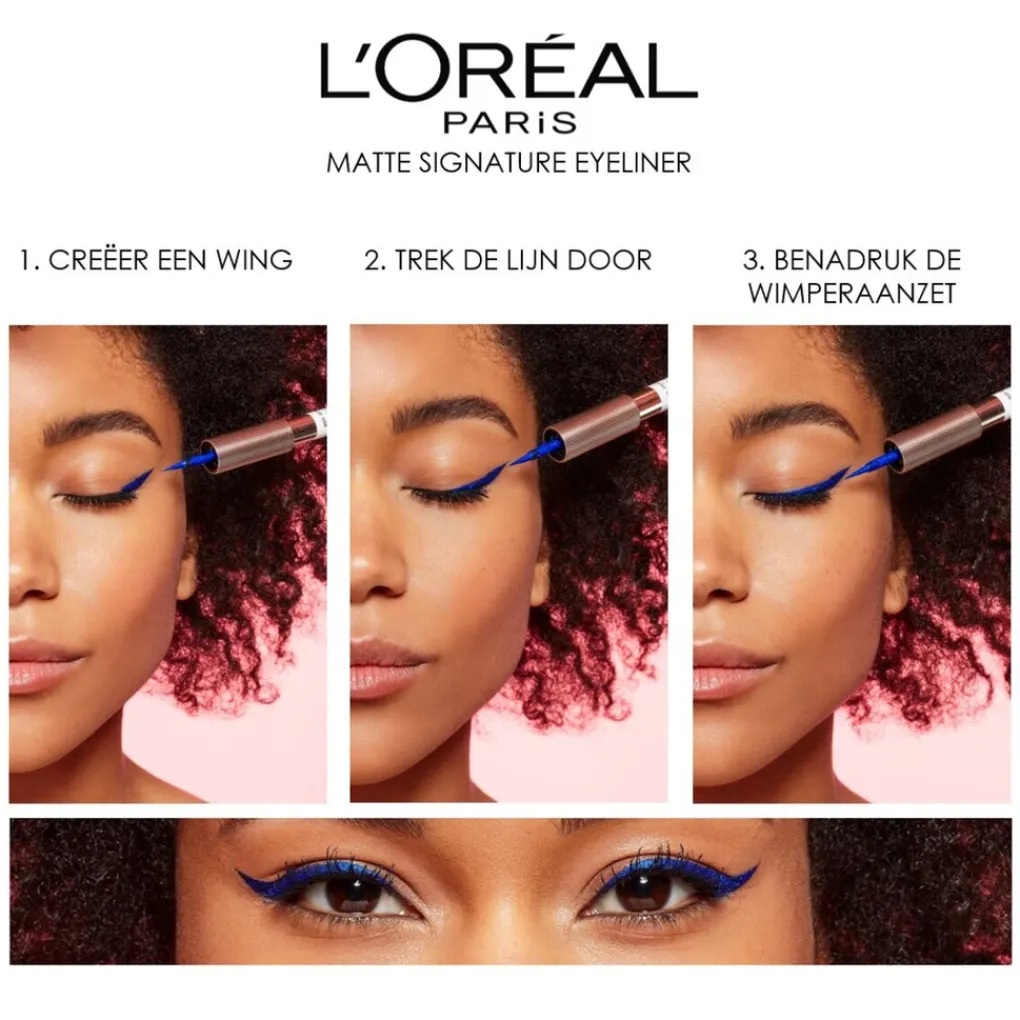 L'Oreal Eyeliner>L Oréal Paris Matte Signature 01 Zwart Eyeliner