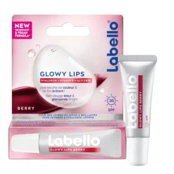 Labello Lippenbalsem>Glowy Lips Berry Lippenbalsem met SPF30