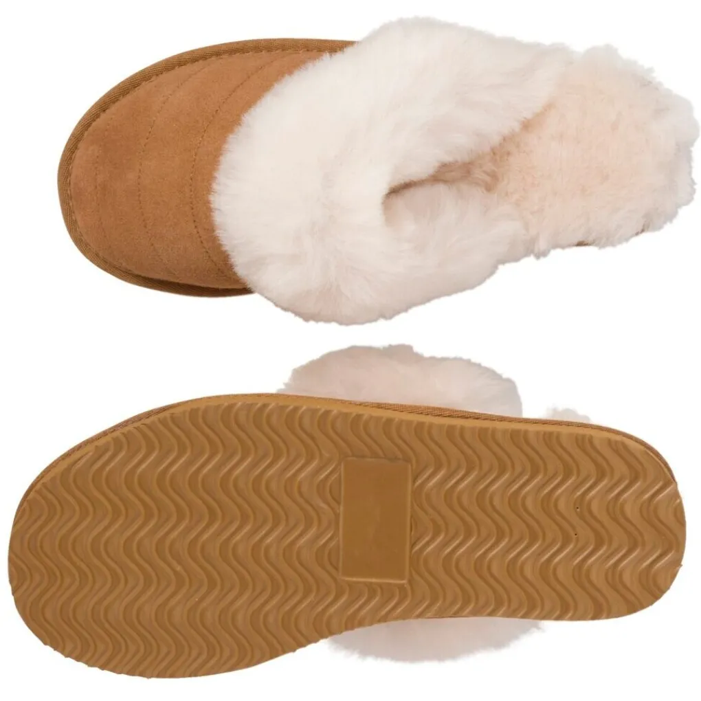 Overig Pantoffels>Lamswollen Damessloffen