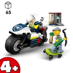 LEGO City Voertuigen|Lego>60455 Achtervolging Op Politiemotor