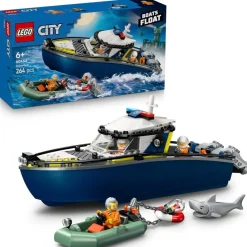 LEGO City Voertuigen|Lego>60456 Achtervolging Met Politieboot