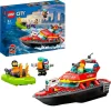 LEGO City Voertuigen|Lego>60373 Brandweer Reddingsboot