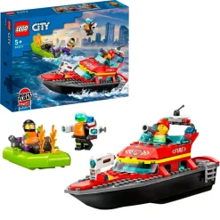 LEGO City Voertuigen|Lego>60373 Brandweer Reddingsboot