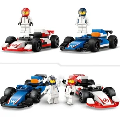 LEGO City Voertuigen|Lego>60464 F1 Williams Racing en Haas F1 Racewagens