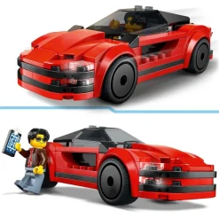 LEGO City Voertuigen|Lego>60448 Rode Sportwagen