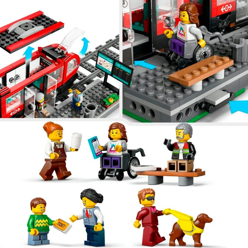 LEGO City Voertuigen|Lego>60423 Stadstram en Station