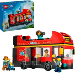LEGO City Voertuigen|Lego>60407 Toeristische Rode Dubbeldekker