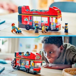 LEGO City Voertuigen|Lego>60407 Toeristische Rode Dubbeldekker