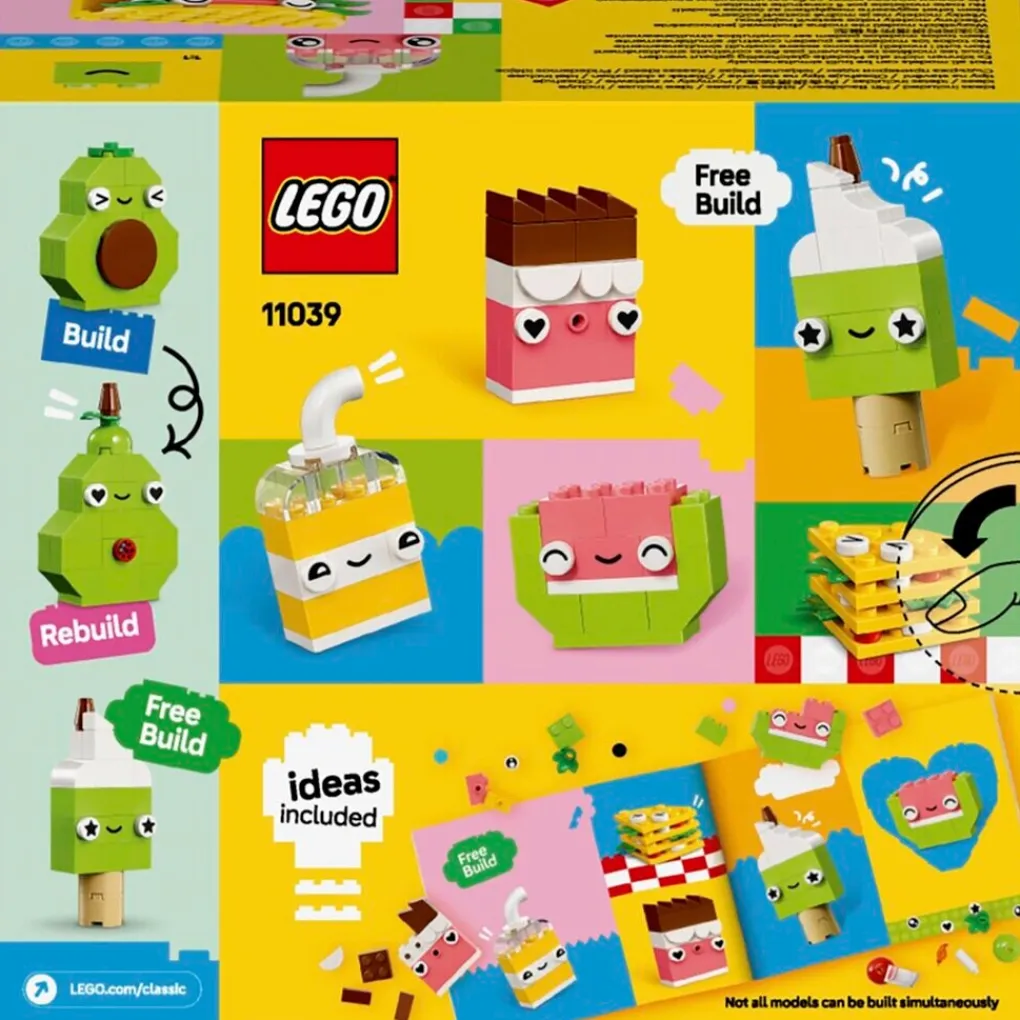 LEGO Classic Lego>11039 Creatieve Etensvriendjes