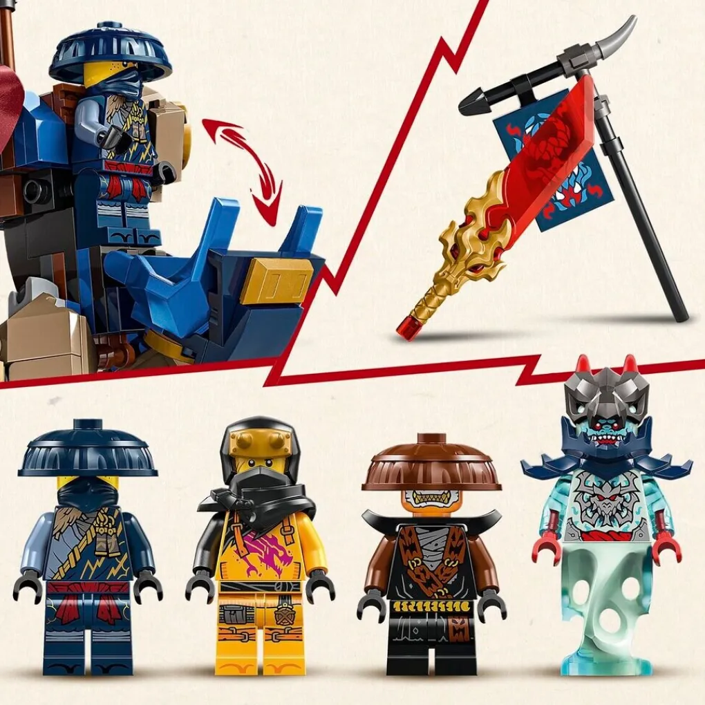 LEGO Ninjago Lego>71843 Rogue's Mecha Drakenrijder