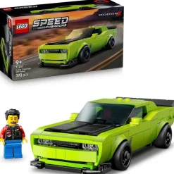 LEGO Speed Champs. Voertuigen|Lego>LEGO Speed Champions 77237 Dodge Challenger SRT Hellcat Sportauto