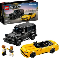 LEGO Speed Champs. Voertuigen|Lego>LEGO Speed Champions 76924 Mercedes-AMG G 63 en Mercedes-AMG SL 63