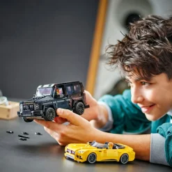 LEGO Speed Champs. Voertuigen|Lego>LEGO Speed Champions 76924 Mercedes-AMG G 63 en Mercedes-AMG SL 63