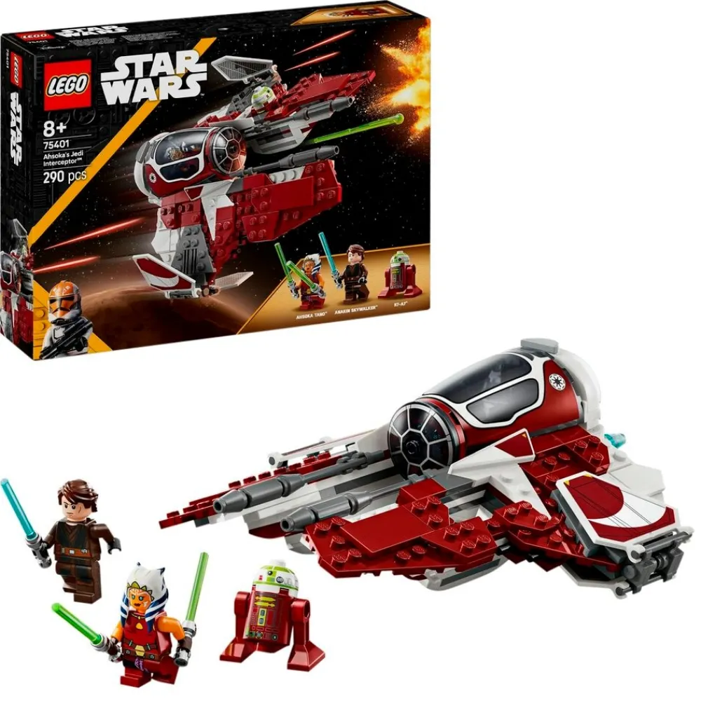 LEGO Star Wars Speelfiguren En Speelsets|Lego>75401 Ahsoka's Jedi Interceptor