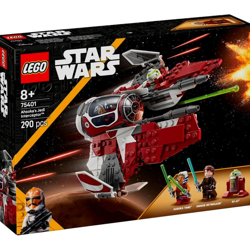 LEGO Star Wars Speelfiguren En Speelsets|Lego>75401 Ahsoka's Jedi Interceptor