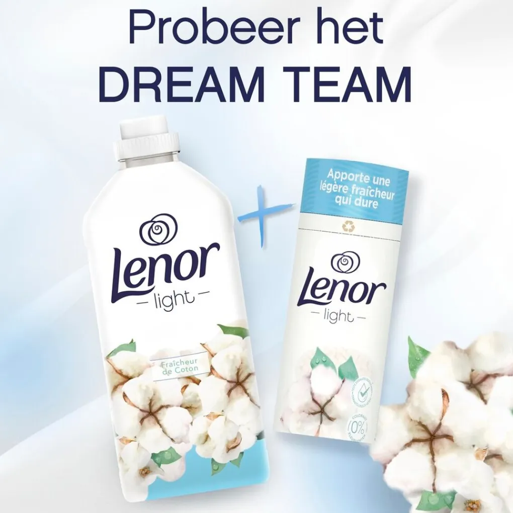Lenor Wasverzachter>Light Katoen Fris Wasverzachter
