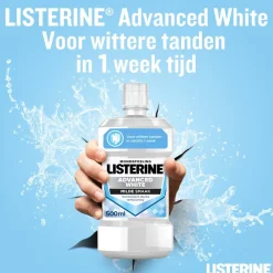 Listerine Mondwater En Mondspray>Advanced White Milde Smaak Mondwater
