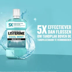 Listerine Mondwater En Mondspray>Cool Mint Milde Smaak Mondwater