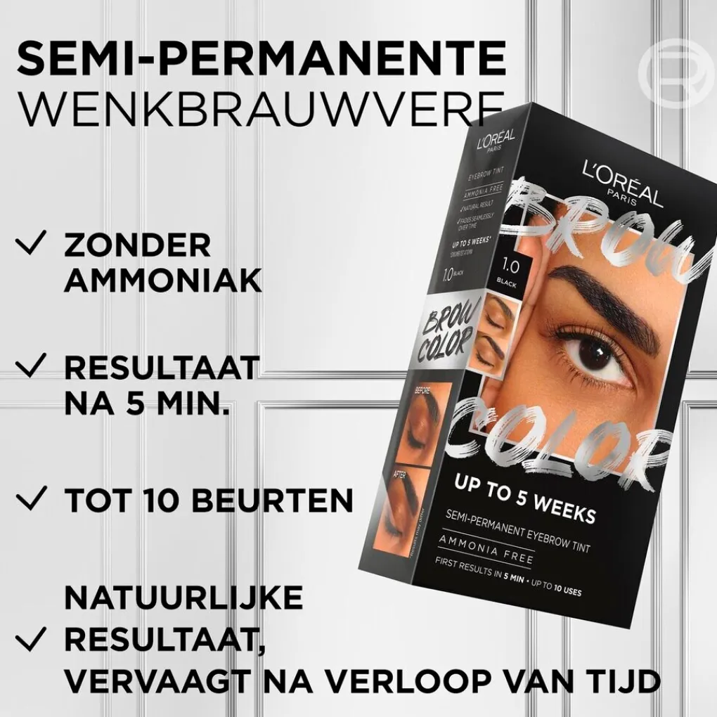 L'Oreal Wenkbrauw Make-Up>L'Oréal Paris 7.0 Dark Blonde Brow Color Wenkbrauwverf