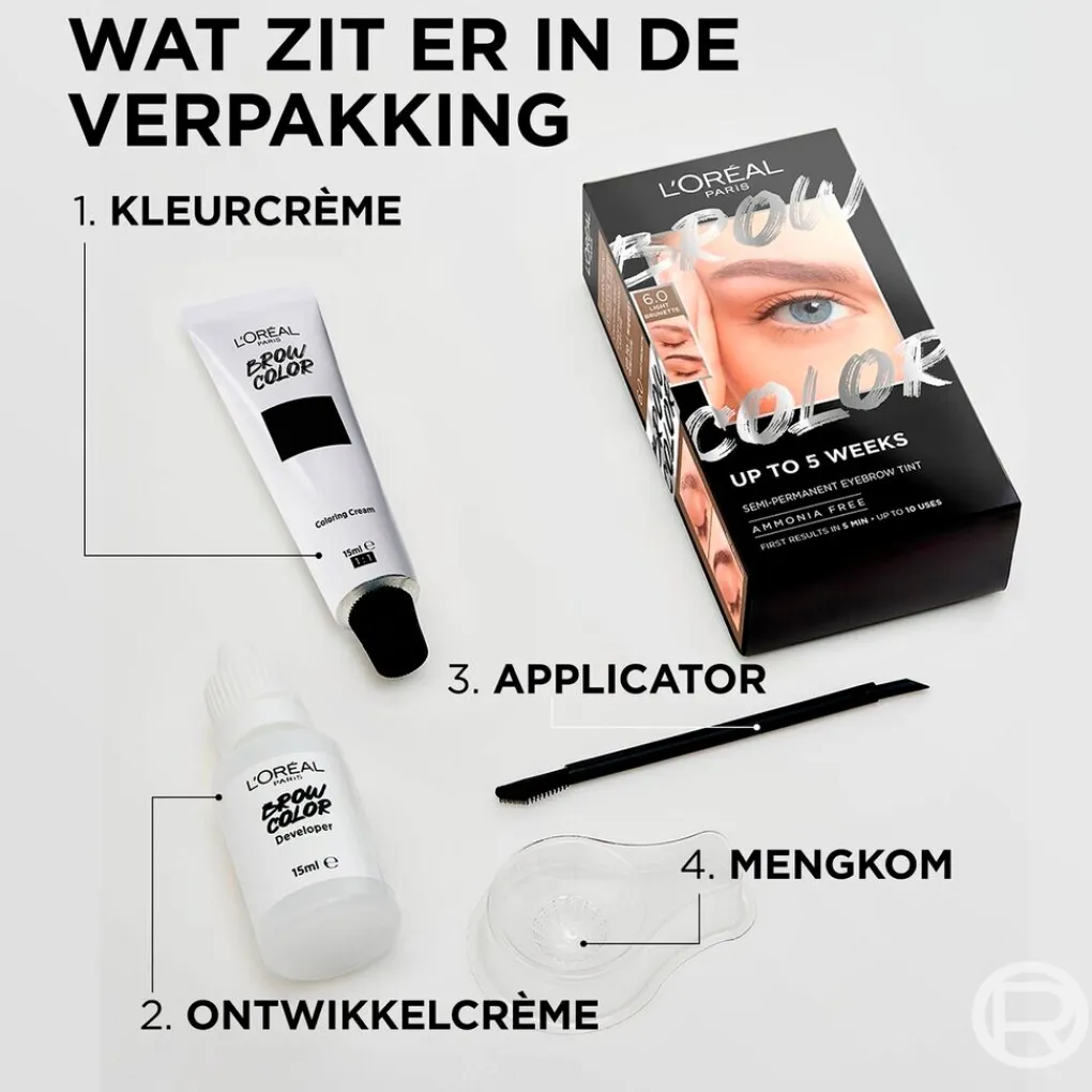 L'Oreal Wenkbrauw Make-Up>L'Oréal Paris 7.0 Dark Blonde Brow Color Wenkbrauwverf