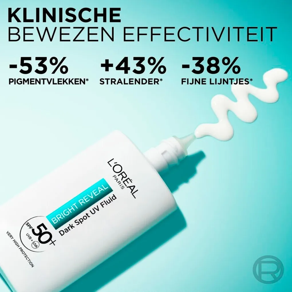 L'Oreal Paris Dagcreme>L'Oréal Paris Bright Reveal Dark Spot SPF50+ UV Fluid Moisturizer