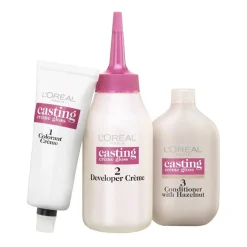 Casting Haarverf>L'Oréal Paris Crème Gloss 734 Honing Amber Verzorgende Haarkleuring