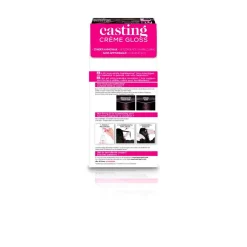 Casting Haarverf>L'Oréal Paris Créme Gloss 200 Intens Zwart Semi-Permanente Haarkleuring