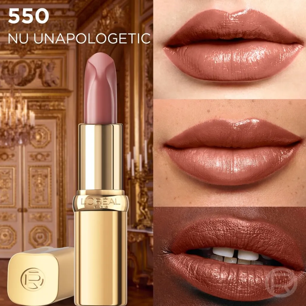 L'Oreal Lipmake-Up>L'Oréal Paris Color Riche 550 Unapologetic Satin Nude Lippenstift