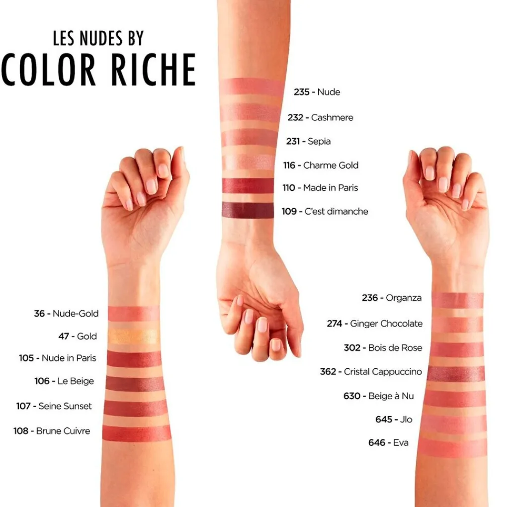 L'Oreal Lipmake-Up>L'Oréal Paris Color Riche 108 Brun Cuivré Satin Lippenstift
