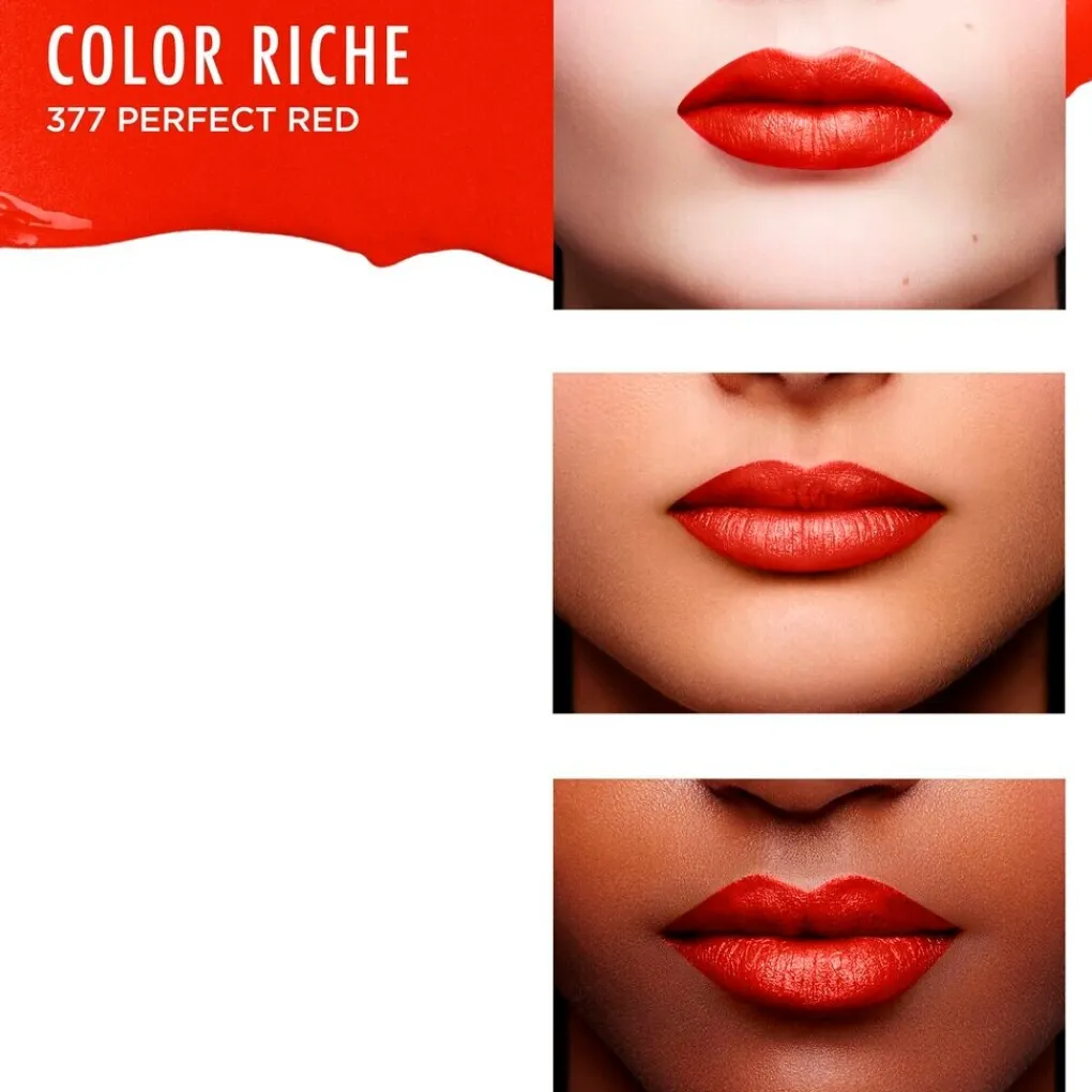 L'Oreal Lipmake-Up>L'Oréal Paris Color Riche Intense 377 Perfect Red Lippenstift